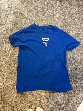 Levi's Bright Blue Logo Tee
